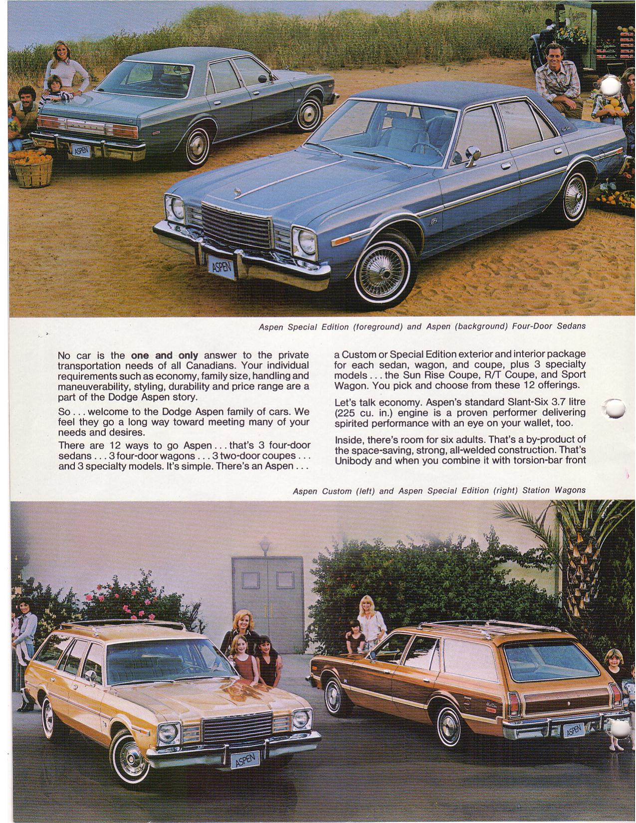 1979 Dodge Aspen Brochure